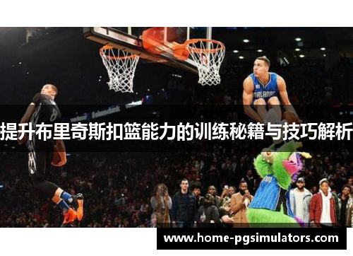 提升布里奇斯扣篮能力的训练秘籍与技巧解析