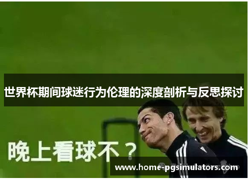 世界杯期间球迷行为伦理的深度剖析与反思探讨