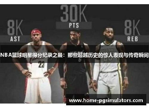 NBA篮球明星得分纪录之最：那些超越历史的惊人表现与传奇瞬间